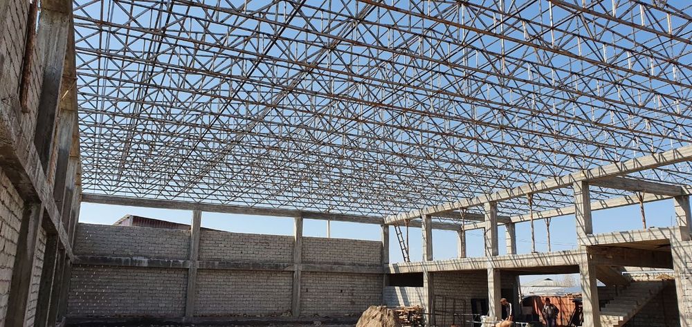 Контейнер профили ва уголокдан том ёпиш