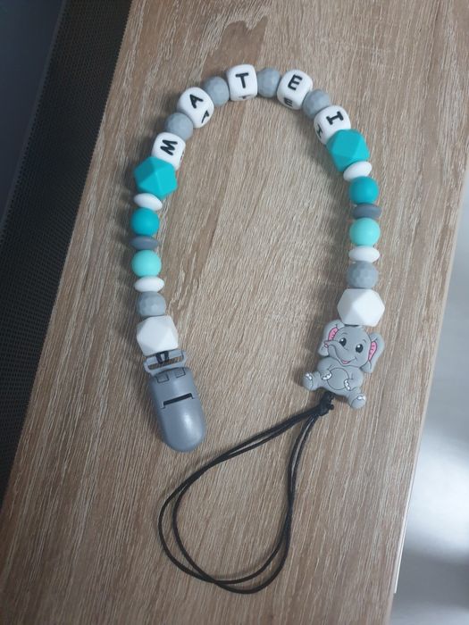 Lanțișor Personalizat pentru suzeta sau breloc !