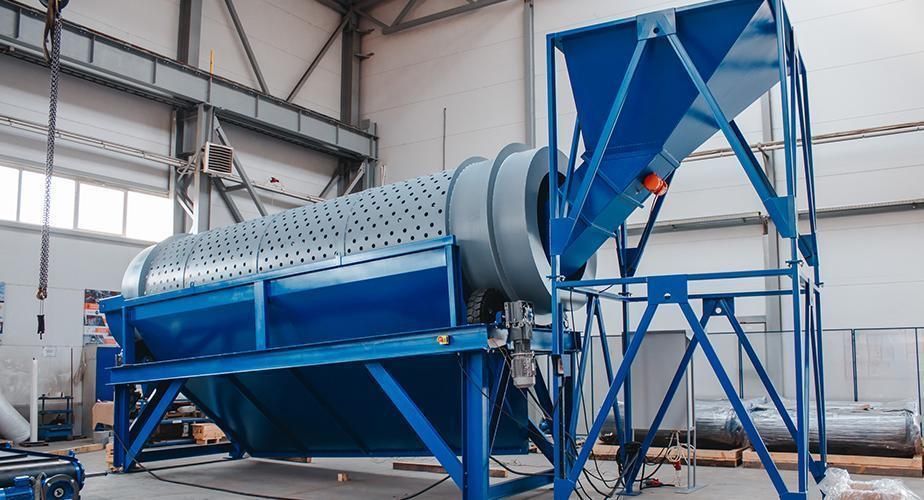 Барабанный грохота различных модификаций