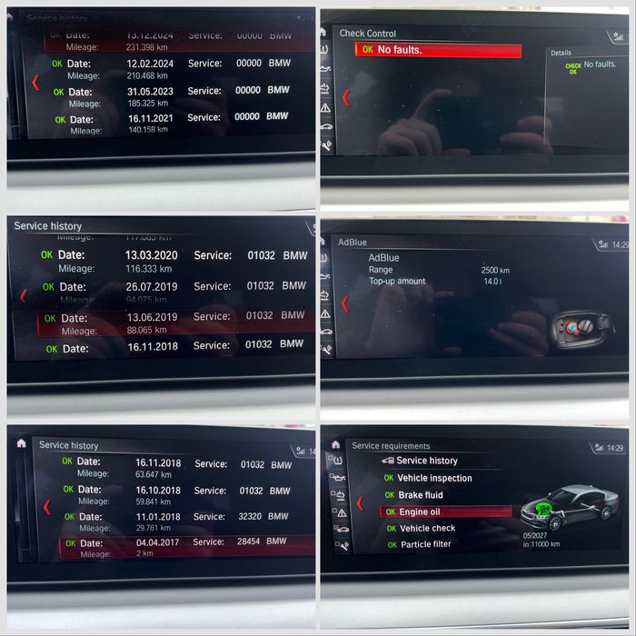 BMW G30 / 520D / Distronic / Interior Seria 7 / Faruri LED/ B47~190Cp / Carplay