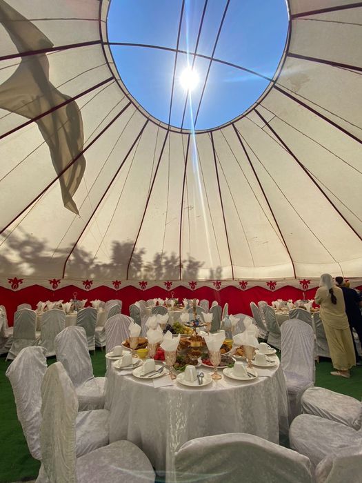 Юрта с обогребом !