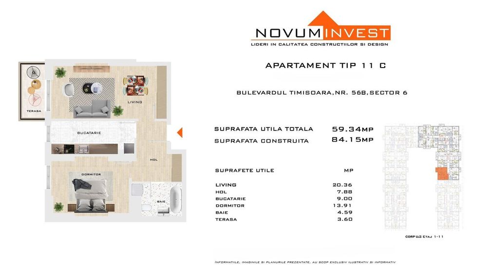 Apartament 2 camere I Parcul Liniei I Metrou Gorjului 600m