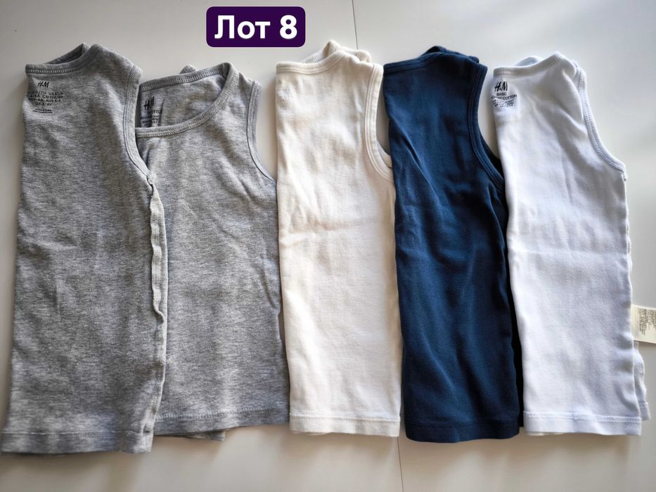 Лотове детски дрехи за момче 94-110 размер по 5€ 1 от 2