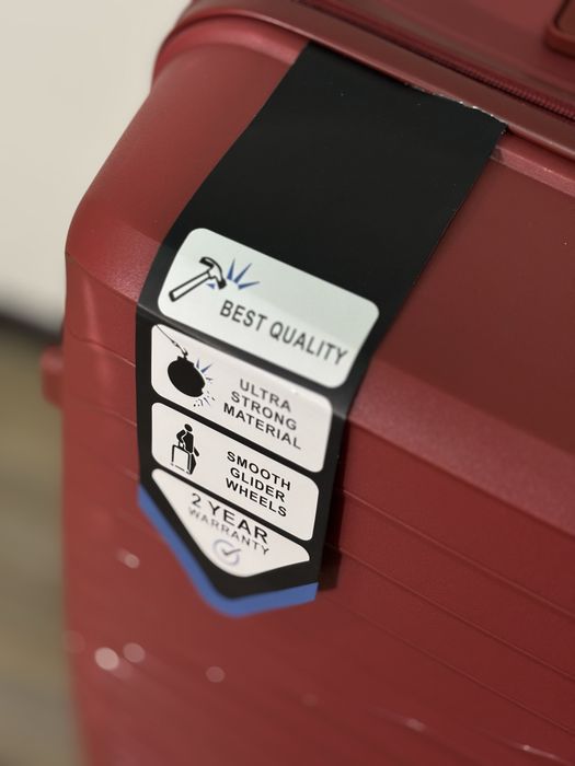 Чемодан поплипропилен 100%