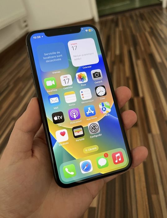 Telefon IPhone X  Impecabil ca Nou 64GB Space Grey Baterie Service 4G Trimit