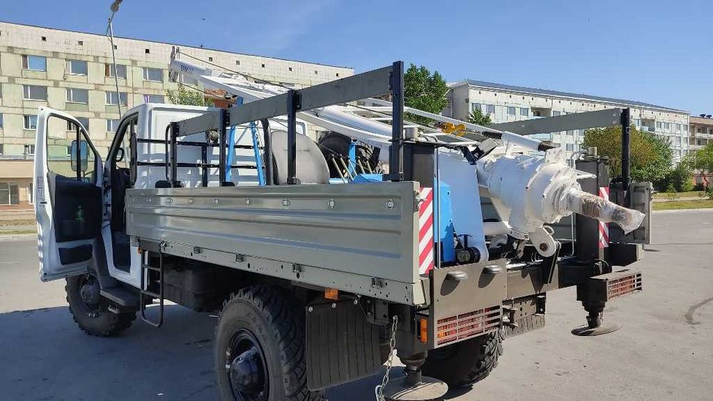 БКМ бурильно-крановая машина Садко 4х4 ГАЗ-33088 ГАЗон НЕКСТ БКМ-317: ...