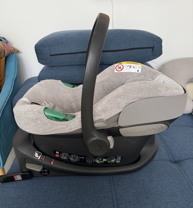 Scoica Cybex Aton S2 i-size +baza isofix
