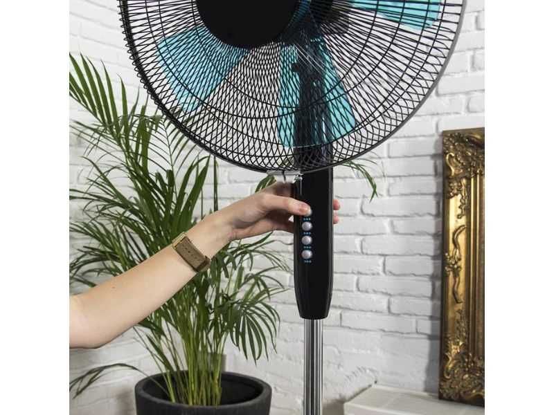 Стоящ Вентилатор Cecotec EnergySilence 510, Черен / Бял