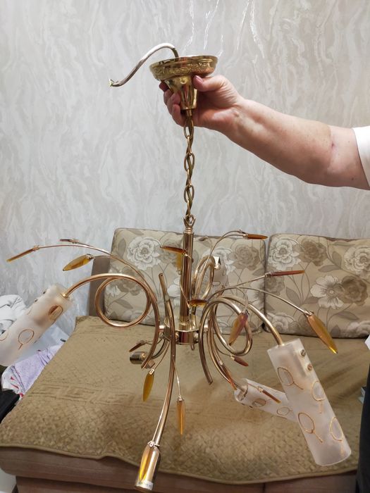 Люстра Польская 8 плафонов