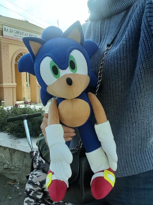 Игрушка Ёжик супер-Соник индивидуальный пошив игрушек оптом и в розниц