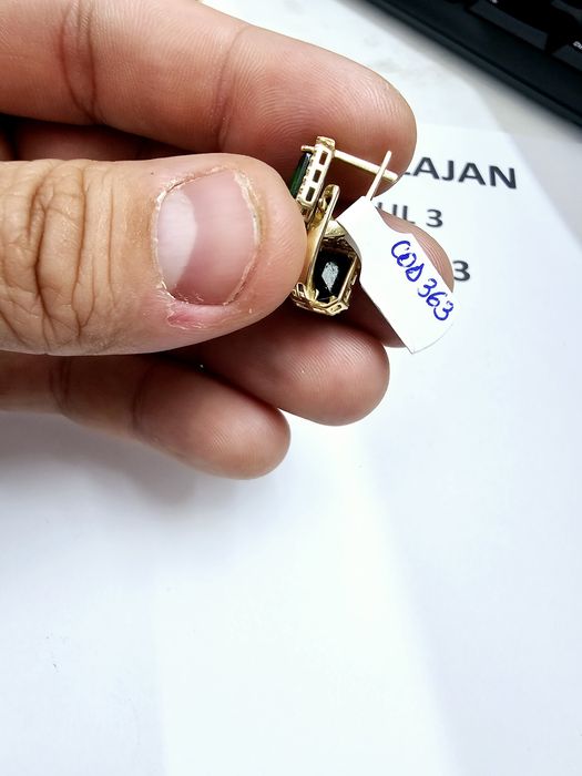 Vand cercei din aur 14 k 3.88 g cod 363