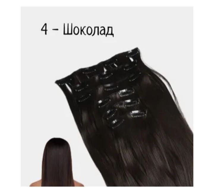 Термо волосы на заколках