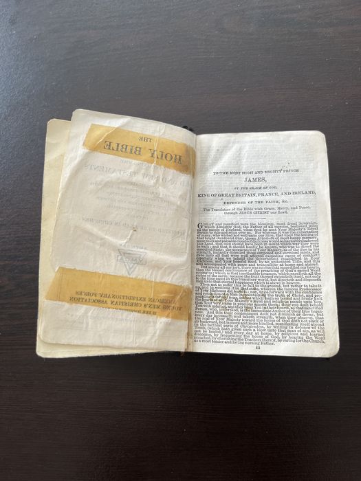 Biblie veche colectie Primul Razboi Mondial 1917 YMCA / Armata Americana