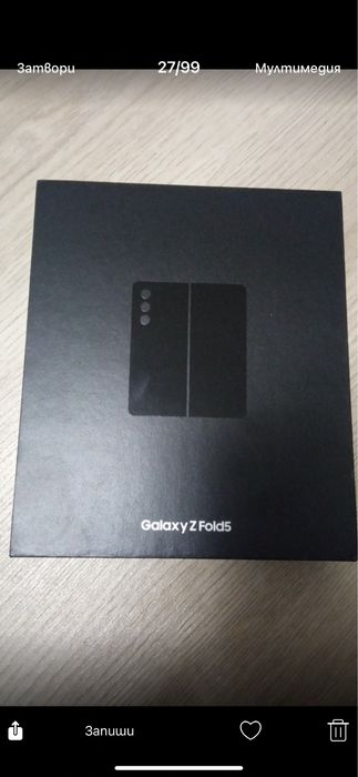 Galaxy ZFold5- чисто нов