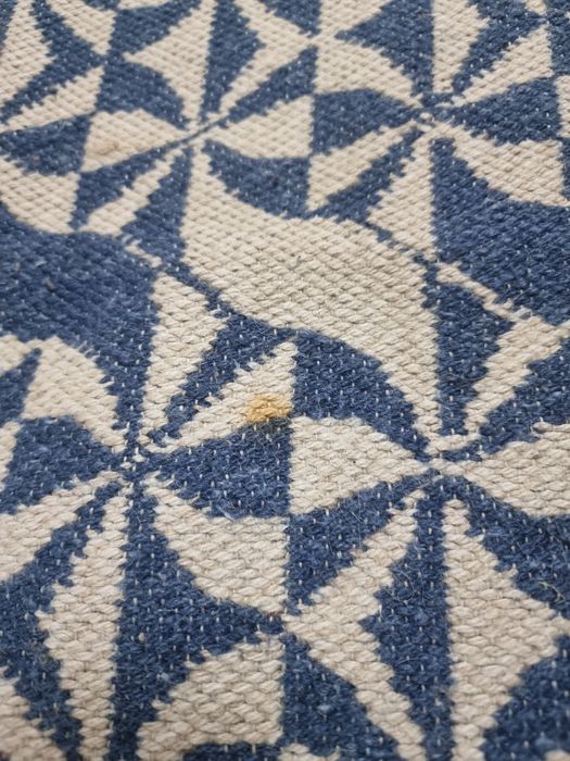 Covor țesut manual vechi 2,40 m x 1,80 m