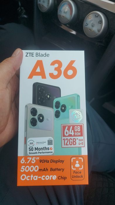 ZTE новый в каропке
