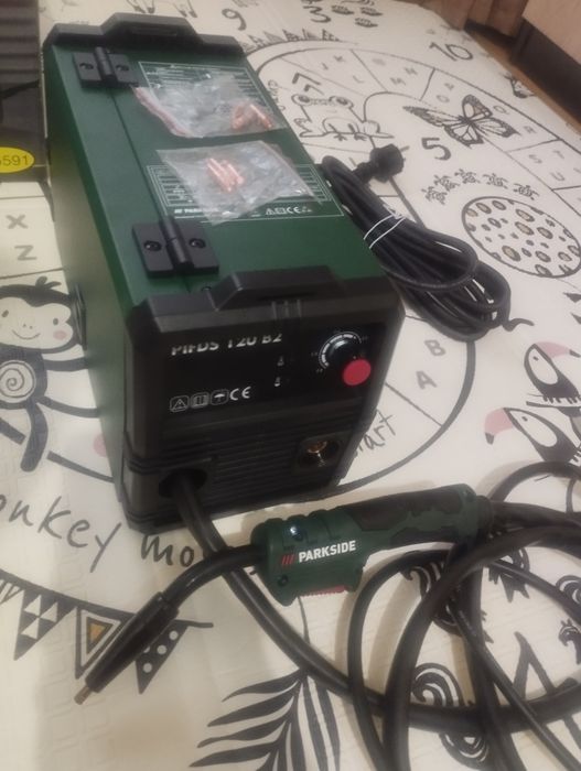 Aparat de sudura mig Parkside invertor flux