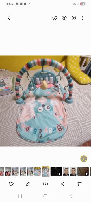 Игровой коврик с пианино
