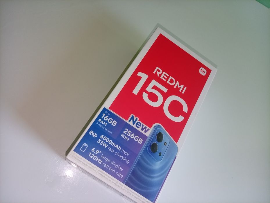 Redmi 15C 8/256 ГБ — Отличное состояние после года! 6000мАч • 120Гц •