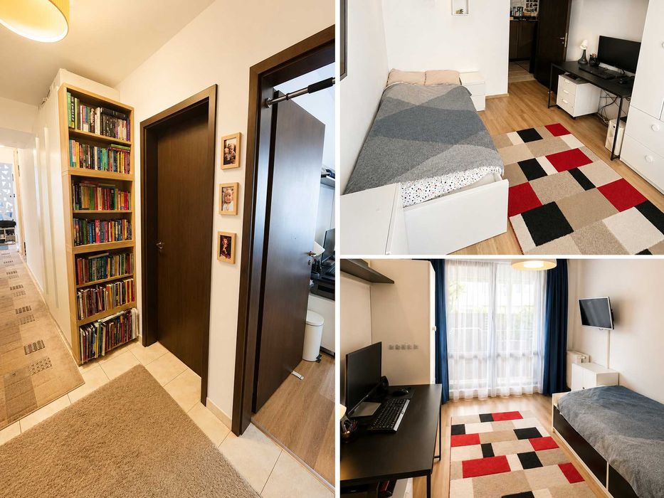 4 camere cu grădină proprie și intrare separată | Parcare subterană | Bragadiru