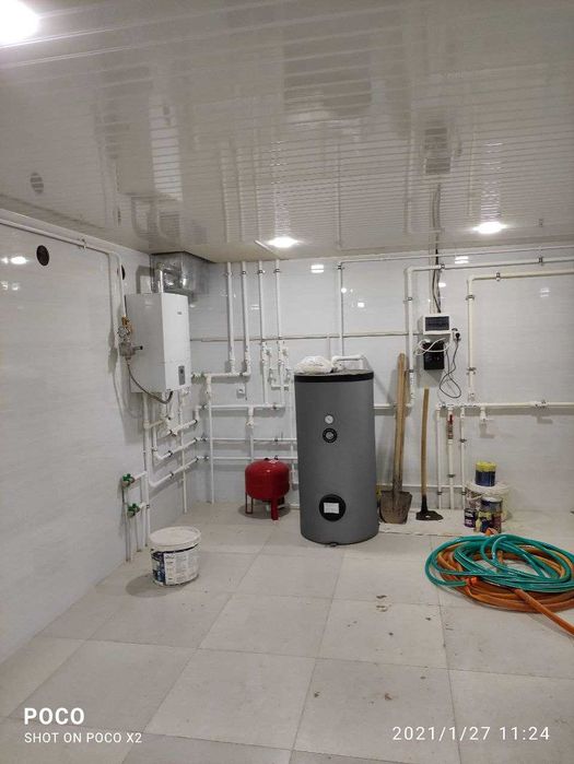 Отопление, водоснабжение, канализация под ключ