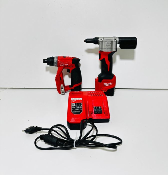 Kit Milwaukee autofiletanta M18 FDDX an 2021/masina pop-nituri M18 BPRT an 2022