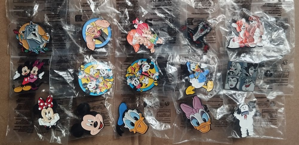 Значки Дисней, металл/эмаль