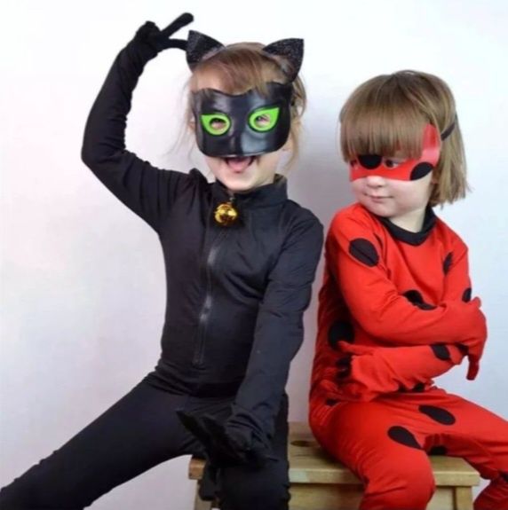 НОВО! Костюми на Калинката и Черният котарак с подарък аксесоари