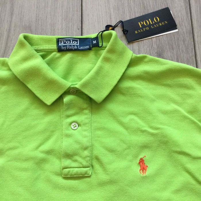 НОВА оригинална зелена тениска с яка POLO RALPH LAUREN размер M от САЩ