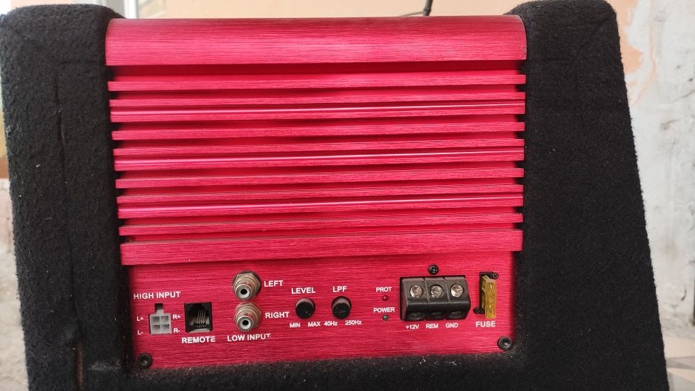 Сабвуфер Ural Sound Black Hurricane