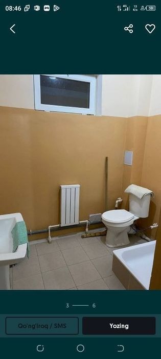 Termiz shahrida 2 xonali kvartira  sotiladi 47 kv