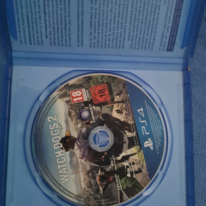 Jocul watch dogs2 si The Last of us remastered pentru ps4