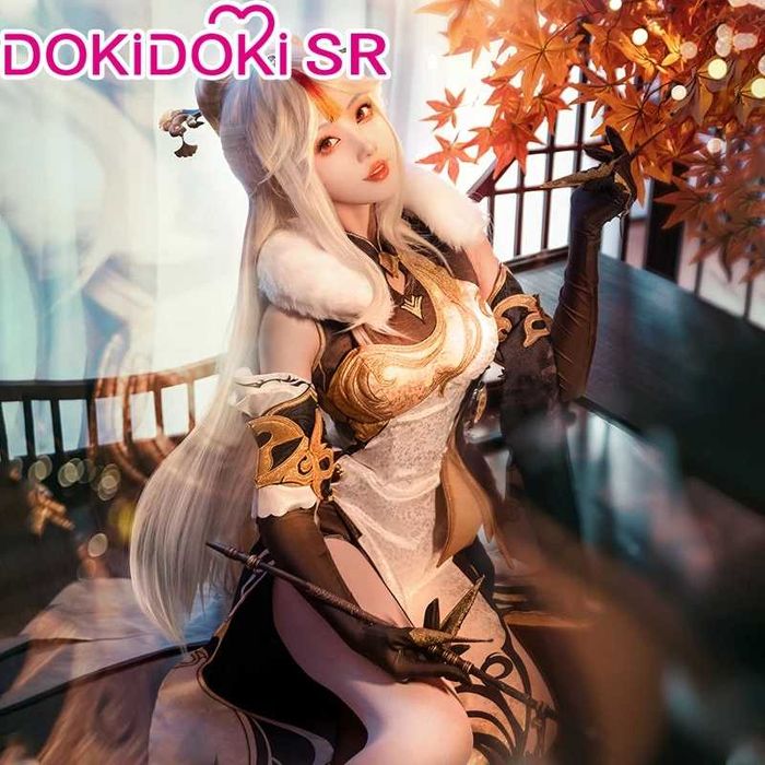 Костюм косплей Doki Doki SR Нин Гуан + Парик