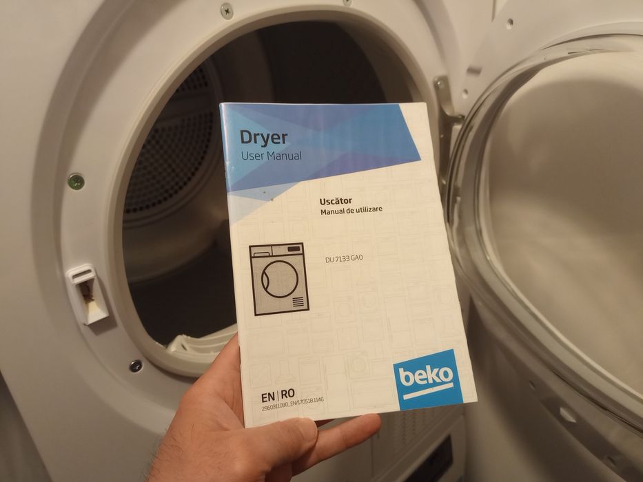 Uscator rufe Beko 7 kg, clasa B, ca nou