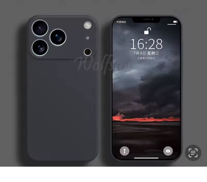 Iphone 17 17 AIR 17 PRO 17 PRO MAX Husa Silicon Fin Defender Type Colo