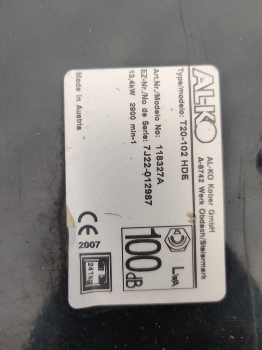 Tractoras gazon  Alko T 20 Profesional