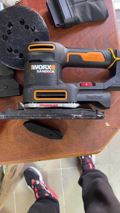 Șlefuitor multifuncțional Worx WX820.9 20V, accesorii incluse - fără acumulator