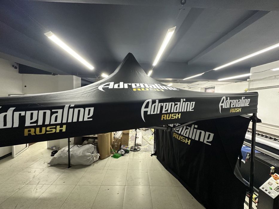 зонты навес с конструкции с печатью вашего лого