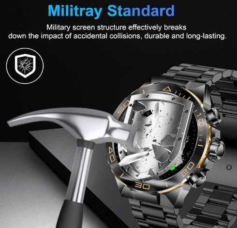 Мъжки смарт часовник H33, отговаряне/осъществяване на повиквания