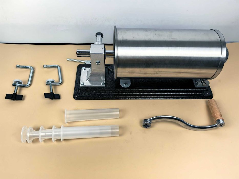 Aparat umplut carnati orizontal inox 6 kg