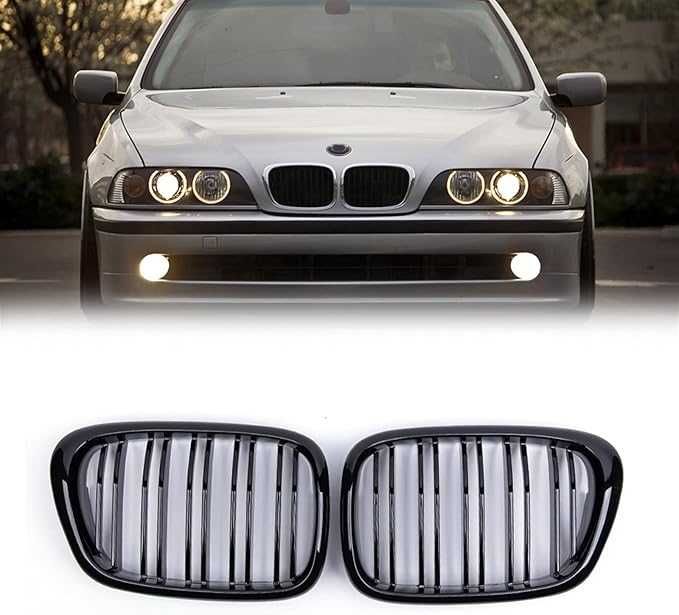 Двойни M5 M Бъбреци Решетки BMW E39 от 1995 до 2004 БМВ Е39 Гланц 5