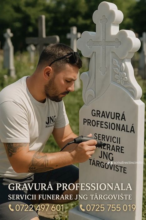 Scris direct in cimitir o725755o19 cruci marmura