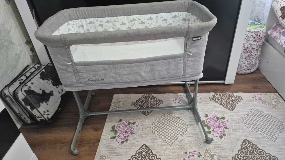 Кошара с подвижна страница Chipolino Мама и аз, Сива