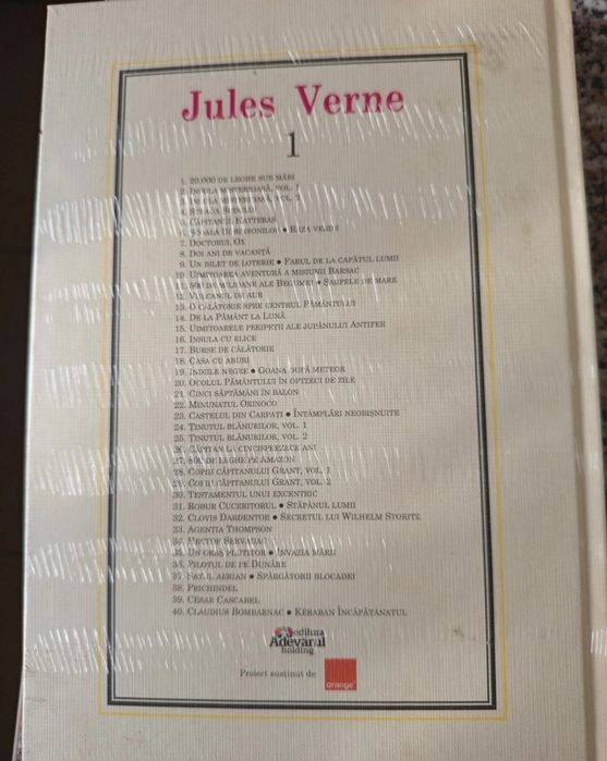 Colecție Jules Verne -COMPLETĂ si sigilată -