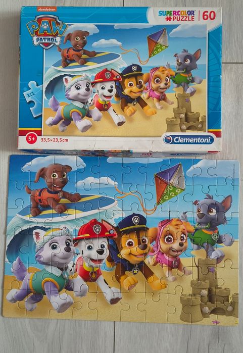 Лот пъзели,Paw patrol, Mickey mouse и др.