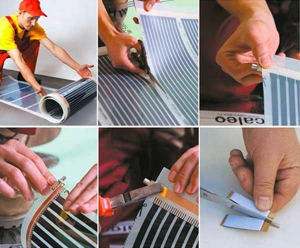 Установка и подключение теплого пола