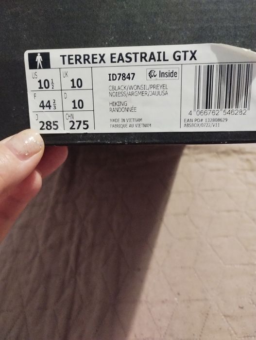 adidas мъжки туристически 44 2/3
Туристически Terrex Eastrail GORE-TEX