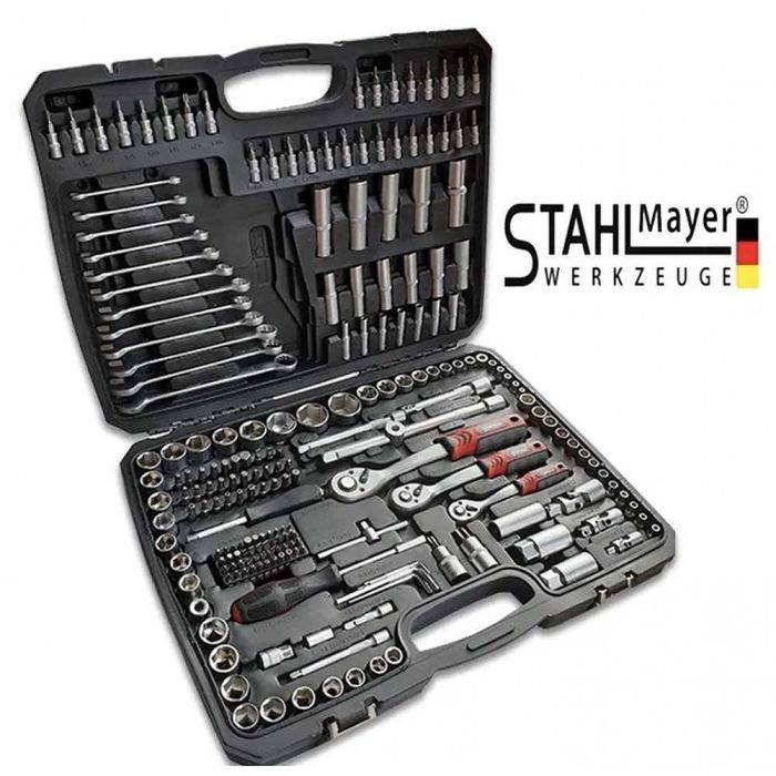 Подсилено Гедоре с инструменти 216 части Stahlmayer