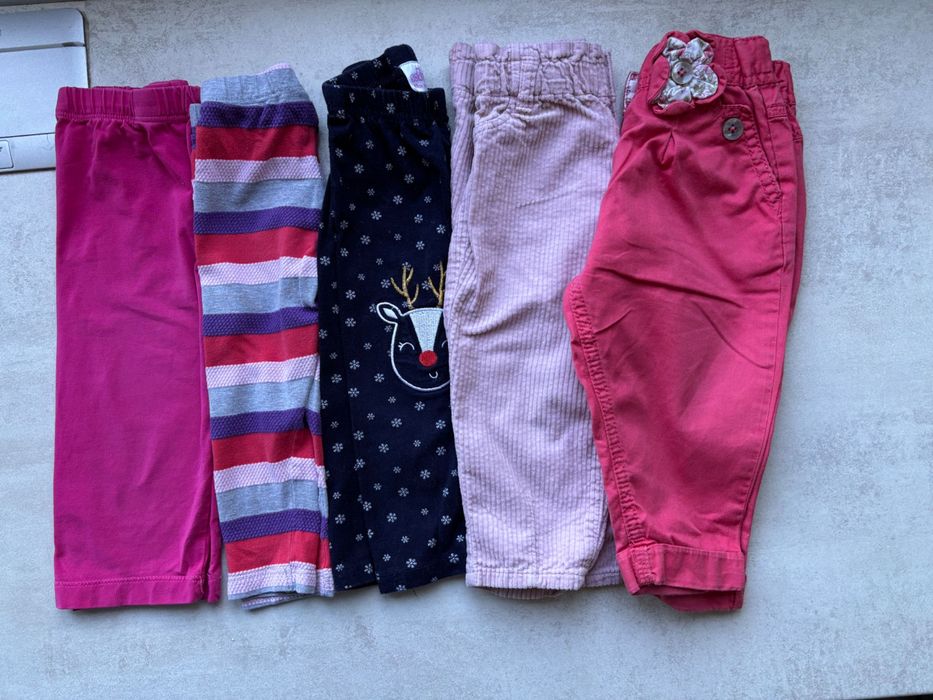 Голям лот дрехи 80см