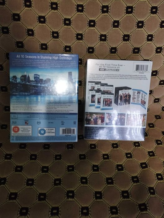 2 пакета на ПРИЯТЕЛИ (Вскички сезони) в Блурей и 4к формат